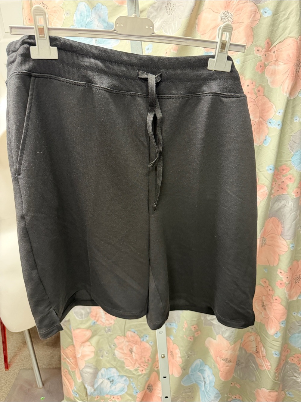 Women’s Black Drawstring Casual Shorts